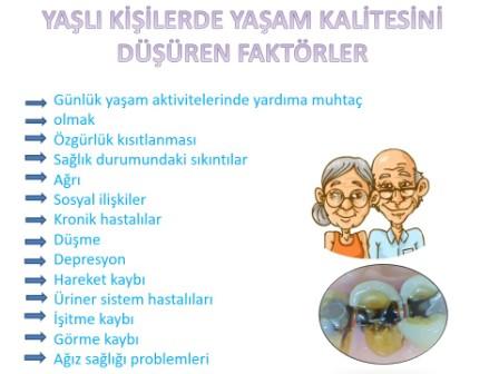 yaşlılarda yaşam kalitesi