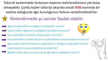 ağız kuruluğu belirtileri