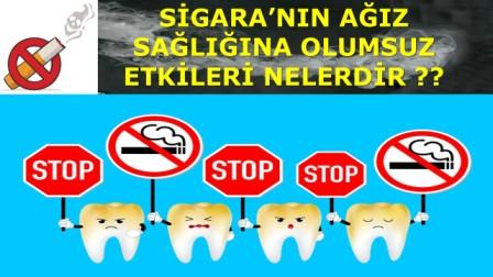 Sigara ve ağız sağlığına etkileri