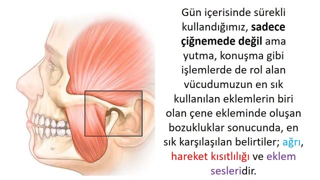 çene eklemi rahatsızlıkları nelerdir?