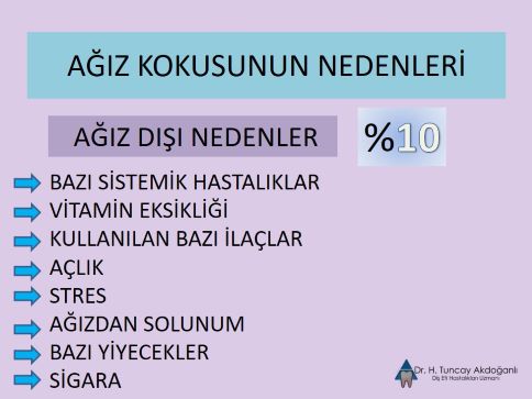 NEFES KOKUSUNUN NEDENLERİ