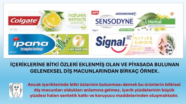 bitkisel diş macunları hakkında