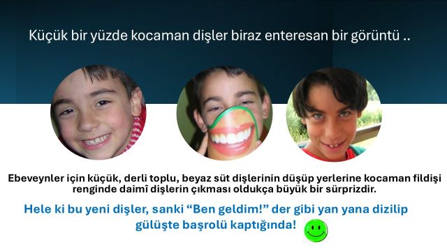 daimi dişlerin sürmesi