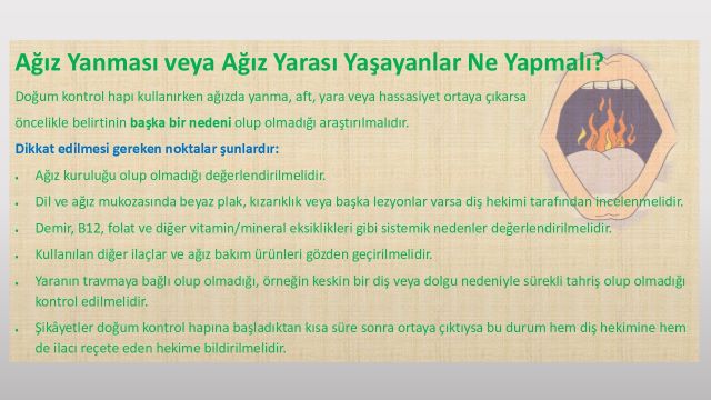 ağız yanması yaşayanlar ne yapmalı